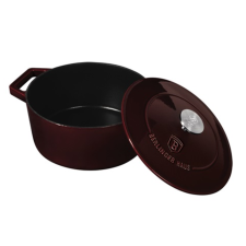 BERLINGER HAUS BH/6497 24cm Öntöttvas Lábas - Bordó edény