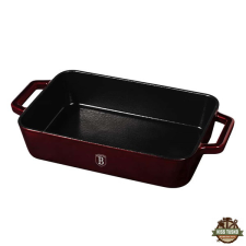 BERLINGER HAUS BH/6500 burgundi 30 cm, öntöttvas sütőtepsi edény