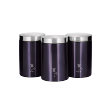 BERLINGER HAUS BH/6827 Purple Eclipse Collection Tárolókészlet 3 részes konyhai eszköz