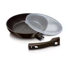 BERLINGER HAUS BH/7154 Metallic Line Shiny Black Edition Serpenyő 28cm edény