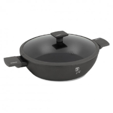 BERLINGER HAUS BH/8129 Antracit Collection 30 cm fedővel alacsony lábas edény