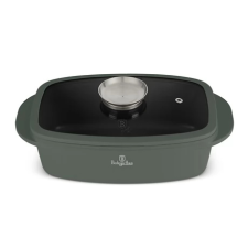 BERLINGER HAUS BH/8775 Pecsenyesütő fedővel és aroma gombbal 6L Töld edény