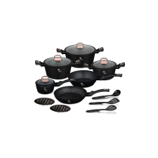 BERLINGER HAUS Black Rose 15 részes edénykészlet (BH-8234) edény