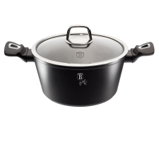 BERLINGER HAUS Black Sliver Collection lábas 24cm (BH/1852) (BH/1852) edény
