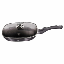 BERLINGER HAUS Carbon Pro Collection grill serpenyő márvány bevonattal fedővel BH-6909 edény