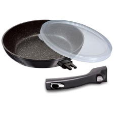 BERLINGER HAUS Carbon PRO Line Serpenyő levehető nyéllel + fedő, 28 cm edény