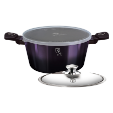 BERLINGER HAUS Edény titán bevonattal és fedővel 28cm PURPLE ECLIPSE COLLECTION edény