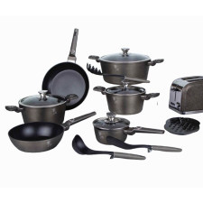 BERLINGER HAUS Edénykészlet 15 részes titánpro bevonat Crystal Collection BH/7167 edény