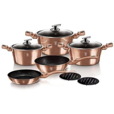 BERLINGER HAUS Edénykészlet Rosegold Metallic Line 10 darab BH-1220N edény