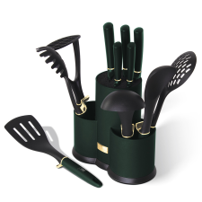 BERLINGER HAUS Emerald Collection 12 részes konyhai eszközkészlet BH-6250 konyhai eszköz