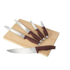 BERLINGER HAUS Leonardo Collection 6 részes késkészlet bambusz vágódeszkával