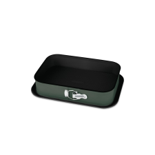 BERLINGER HAUS Matte Green Szögletes kapcsos tortaforma TitánPro bevonat (BH-7942) sütés és főzés