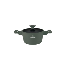 BERLINGER HAUS Matte Green TitánPro bevonatú Lábas fedővel 20 cm-es (BH-8200) edény