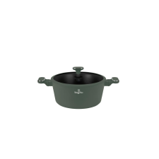 BERLINGER HAUS Matte Green TitánPro bevonatú Lábas fedővel 28 cm-es (BH-8202) edény