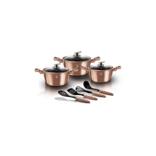 BERLINGER HAUS Rose Gold 10 részes edénykészlet (BH-6151) edény