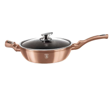 BERLINGER HAUS Rosegold Collection Mély serpenyő fedővel 28 cm BH-1518N edény