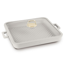 BERLINGER HAUS Sahara TitánPro bevonatú Grill serpenyő fedővel, 34x34 cm (BH-7790) edény