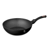 BERLINGER HAUS Wok serpenyő 30 cm alumínium Black Rose Collection BH/6178NPR