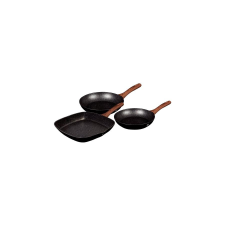 Berlingerhaus 3 részes serpenyő szett Ebony Rosewood Collection  BH/7101 edény