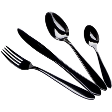 Berlingerhaus Black Collection II Evőeszközkészlet, 24 db tányér és evőeszköz