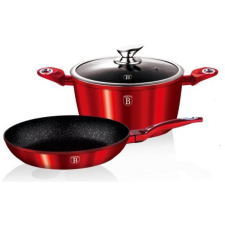 Berlingerhaus edénykészlet Burgundy Metallic Line 3 részes edény