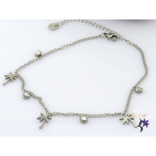  Berni pálmafás nemesacél bokalánc -karlánc -rodium karkötő