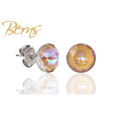 Berns Dots fülbevaló cappucino színű Berns eredeti európai® kristállyal fülbevaló