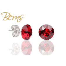 Berns Dots fülbevaló rubin színű Berns eredeti európai® kristállyal fülbevaló