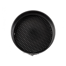 BERRETTI BR-8716 Kerek csatos tortaforma 24 cm - Fekete (BR-8716) sütés és főzés