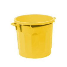  Bert műanyag konténer, 75 l, sárga szemetes