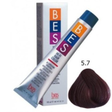 BES HI-FI hajfesték 5.7 világos dohánybarna 100ml hajfesték, színező