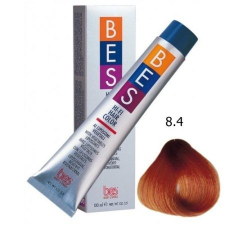 BES HI-FI hajfesték 8.4 rezes világosszőke 100ml hajfesték, színező