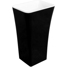 Besco Assos Black & White mosdótál 50x40 cm fehér #UMMC-A-WO fürdőkellék