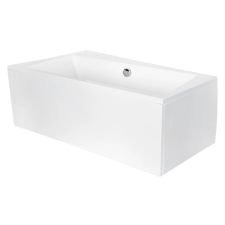 Besco INFINITY 160×100 aszimmetrikus kádhoz előlap (OAI-160-NS) kád, zuhanykabin