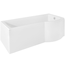 Besco INSPIRO aszimmetrikus kád elő- és oldallap, jobbos, 160x51.5 cm, 0190 fürdőkellék