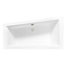 Besco Intima aszimmetrikus kád balos 160×90 cm (WAIT-160-NL) kád, zuhanykabin