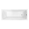  Besco Optima Premium 160x70 akril egyenes kád+fejpárna+kapaszkodó - SZETT AKCIÓ