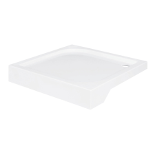 Besco OSKAR négyzetes zuhanytálca 70x70x4 cm (BAO-70-PK) kád, zuhanykabin