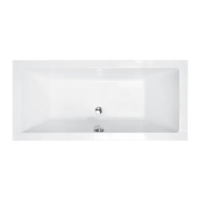  BESCO QUADRO fényes fehér színű akril egyenes kád 170x75 kád, zuhanykabin
