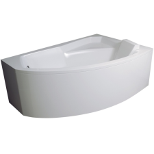 Besco RIMA aszimmetrikus kád előlap, jobbos, 170x55 cm, 0122 fürdőkellék