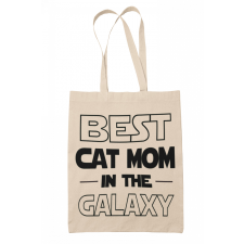  Best cat mom in the galaxy - Vászontáska kézitáska és bőrönd