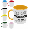  Best dog mom in the galaxy - Színes Bögre