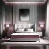 Best Sleep Best Sleep Ortopéd matrac,  Color Line Purple, 180x200x12cm, poliuretán hab, hipoallergén, megfordítható, kemény