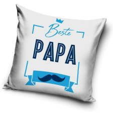  Beste Papa Mustache párnahuzat 40x40 cm lakástextília
