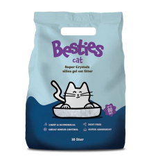 Besties Besties Cat Super Crystals szilika gél macskaalom 16 liter macskaalom