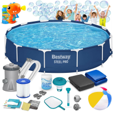 Bestway 366 x 76 cm 16in1 bestway kerti keret medence 56681 medence