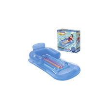 Bestway 43028 Felfújható strandmatrac háttámlával, kék, 150/77 / 50 cm strandjáték