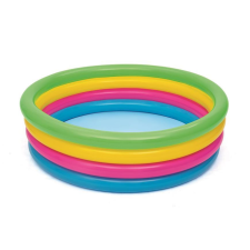 Bestway ® 51117, Rainbow, felfújható szivárványszínű gyermekmedence, 1,57 x 0,46 m medence