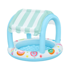 Bestway 52638 Sweet Shoppe árnyékolt gyerekmedence 104cm x 84cm medence