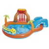  Bestway 53069 Lava Lagoon felfújható vízi játszótér csúszdával – 265 x 265 x 104 cm